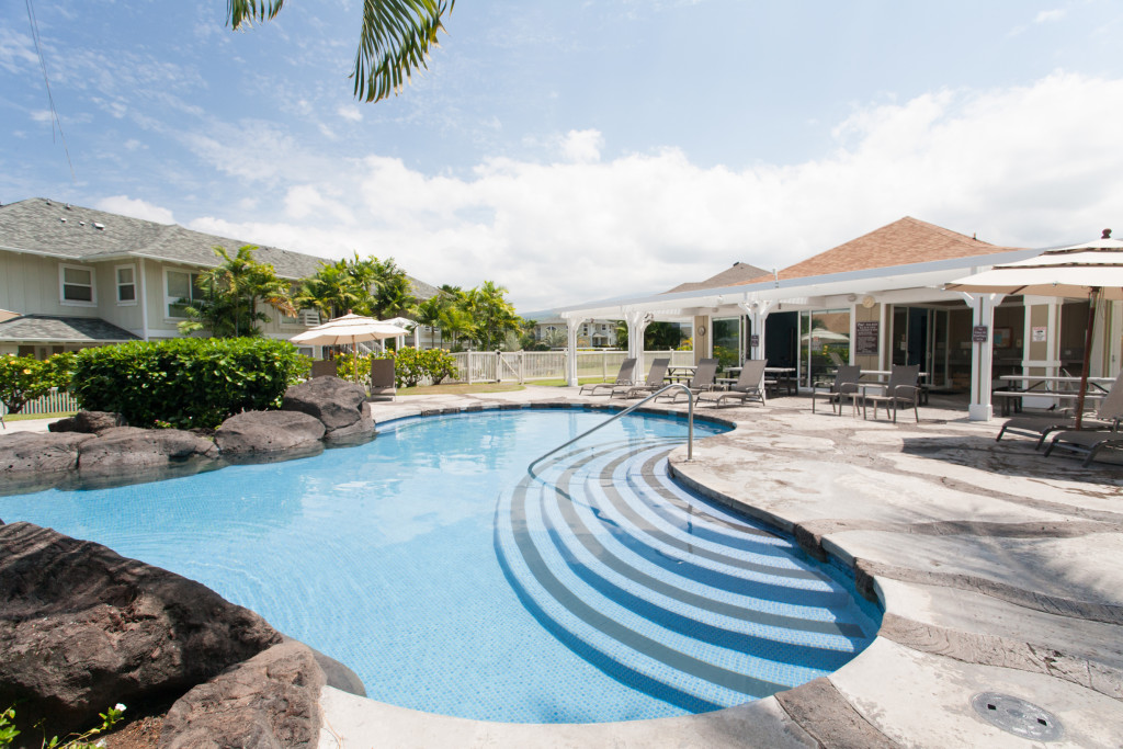 Pool in Kona, Big Island of Hawaii